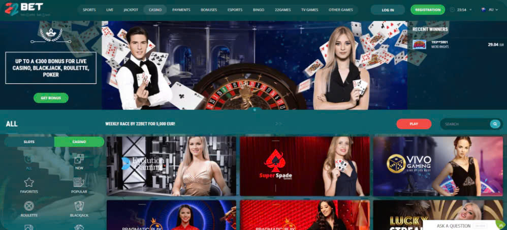 Tổng quan về nhà cái 22bet và các dịch vụ cá cược nổi bật của nó